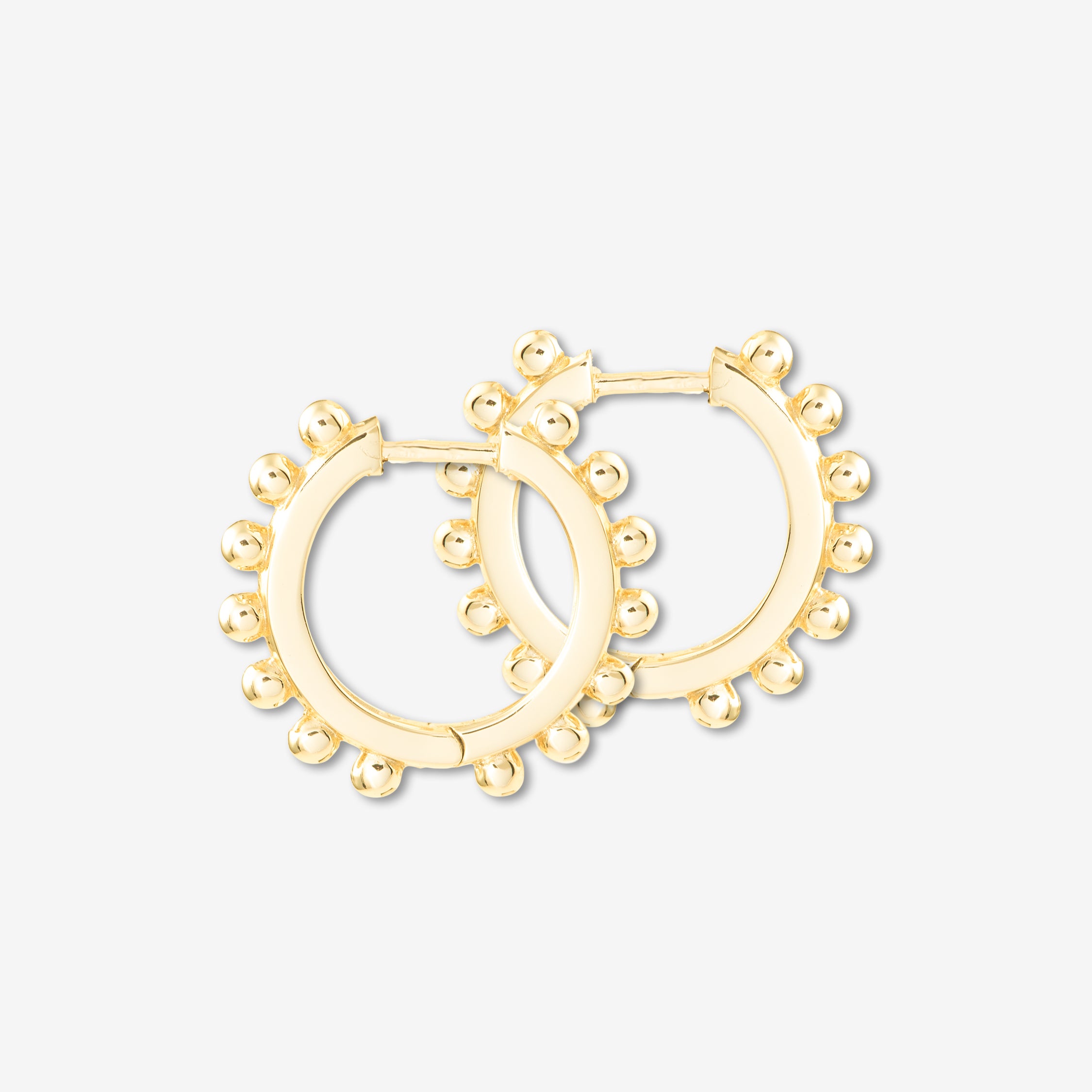 cercei argint #material_argint placat cu aur 14k